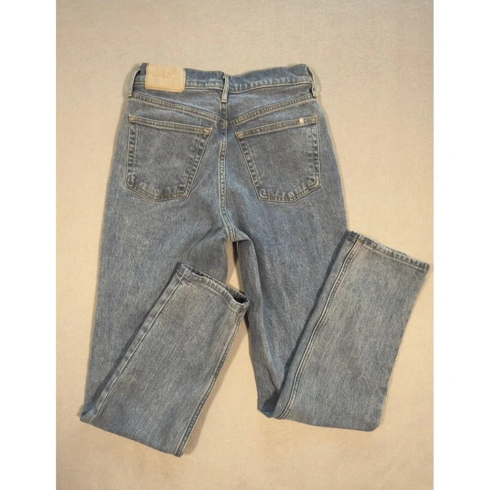 Everlane The‎ Original Cheeky Straight Leg Blue Jeans Waist 24